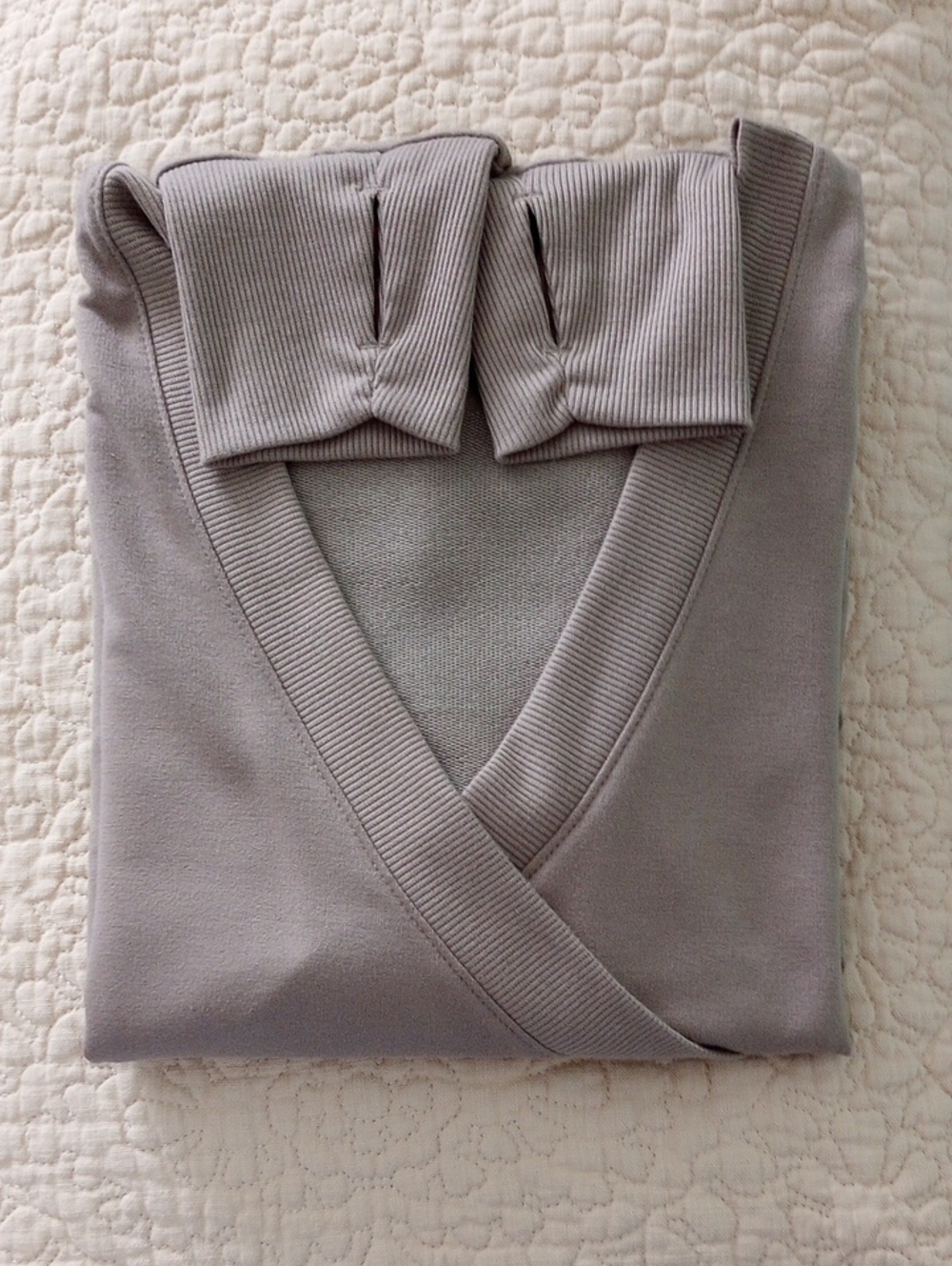 Avia Taupe Crewneck Active Top - Picture 8 of 8